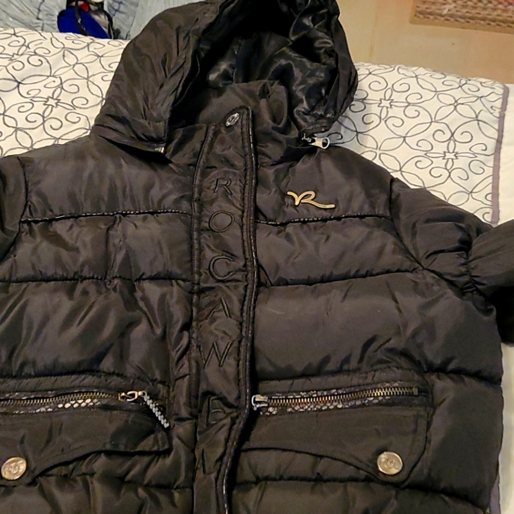 A rocaware coat